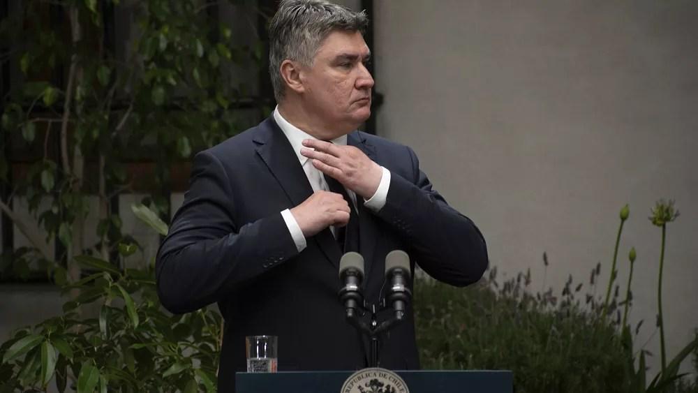 Chorwacki prezydent Milanović porównuje salut „Slava Ukraini” do „Sieg Heil”