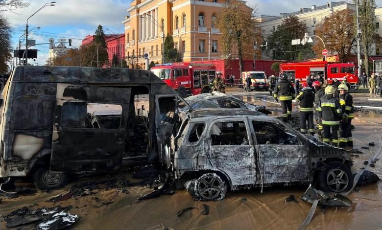 Wybuchy wstrząsają Kijowem po tym, jak Putin oskarża Ukrainę o „terroryzm” ataku na most na Krymie