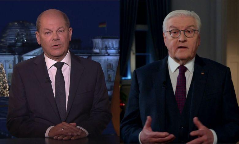 Prezydent i kanclerz Niemiec uderzają w bęben za wojnę z Ukrainą i wzywają do jedności narodu