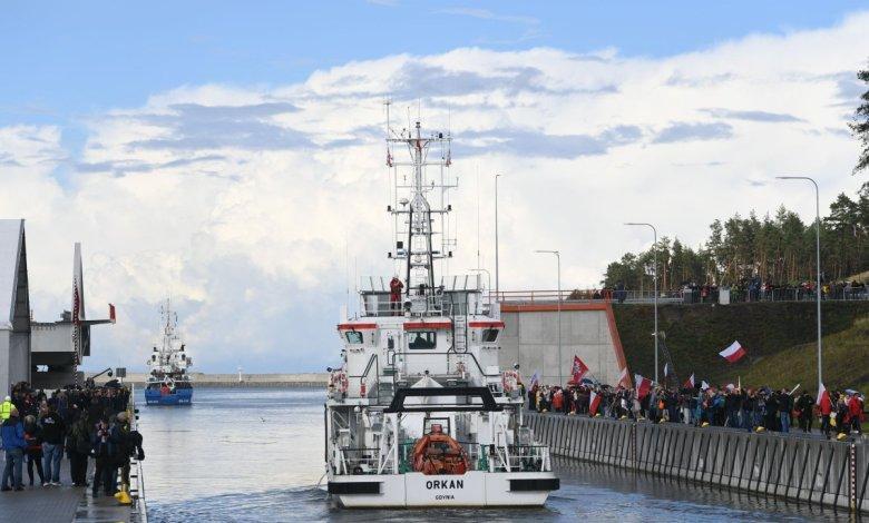 Polska otwiera nowy kanał Mierzei Wiślanej, aby ominąć rosyjską ingerencję