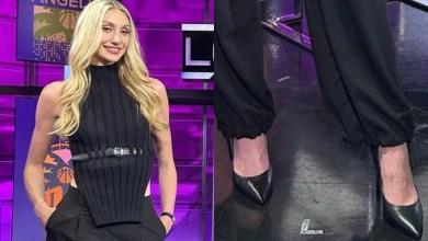 Cameron Brink stawia na klasykę w eleganckich skórzanych butach, aby uzyskać wygląd SportsCenter