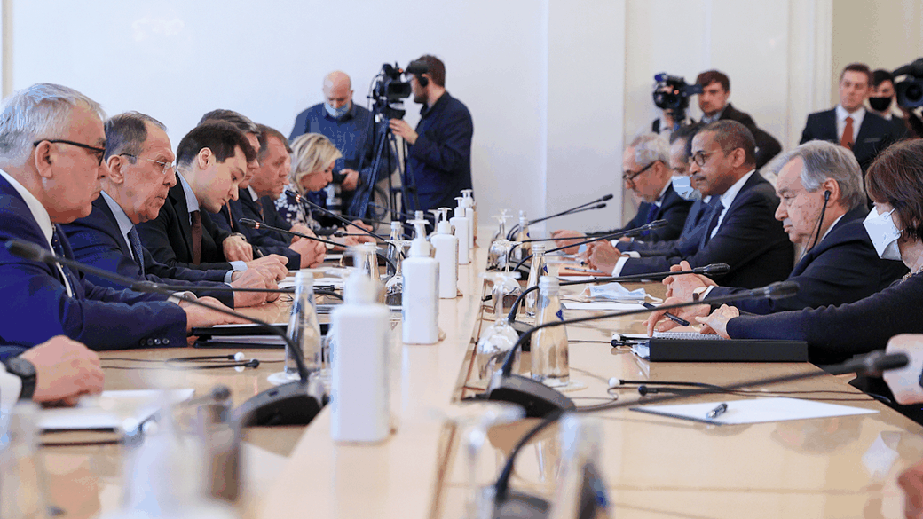 Szef ONZ: Rosja wciąż ma „inne stanowisko” w sprawie tego, co dzieje się na Ukrainie