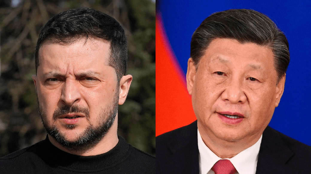 Zełenski zaprasza Xi Chin na Ukrainę